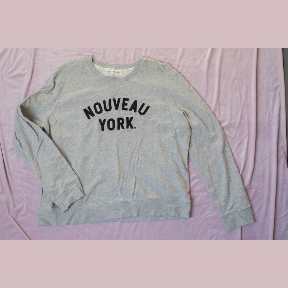 Broome Street by Kate Spade ‘Nouveau York’ Crewneck Sweatshirt